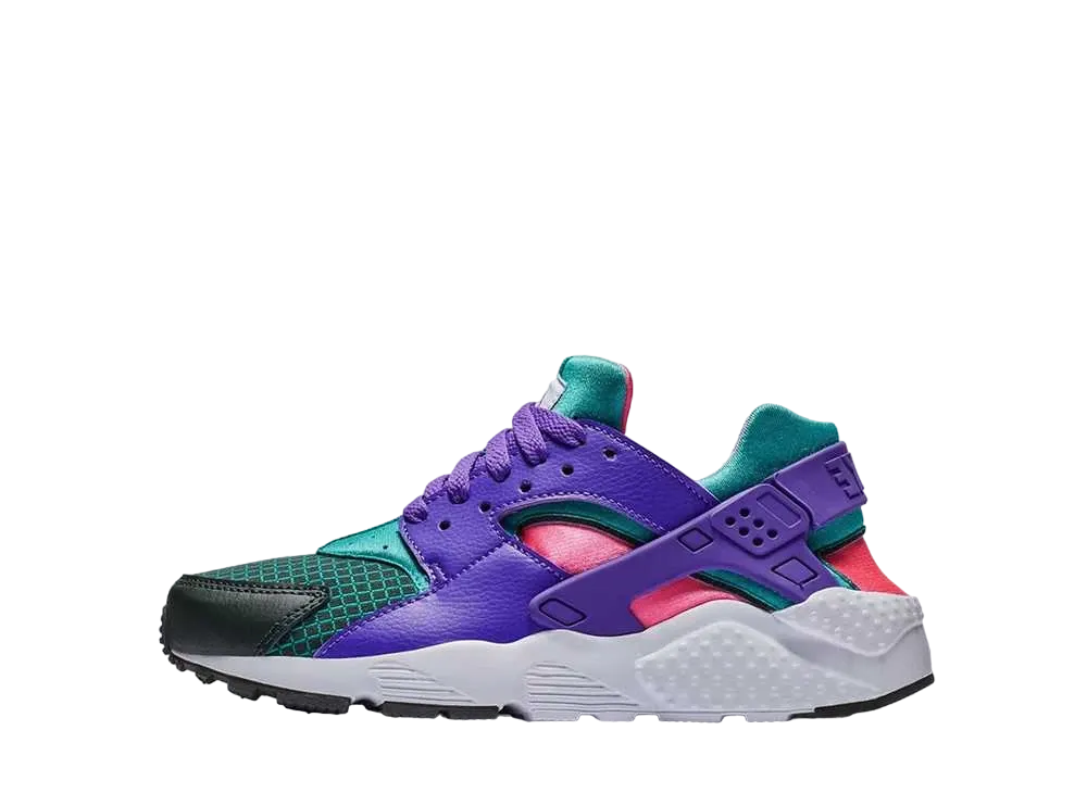 ナイキ GS エア ハラチ ラン ウルトラ ナウ "アウトドア グリーン/ハイパー グレープ"
