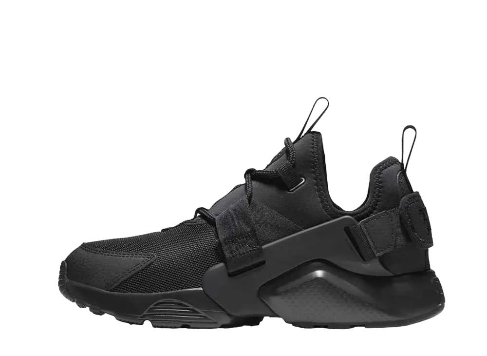 ナイキ ウィメンズ エア ハラチ シティ ロウ "トリプル ブラック"