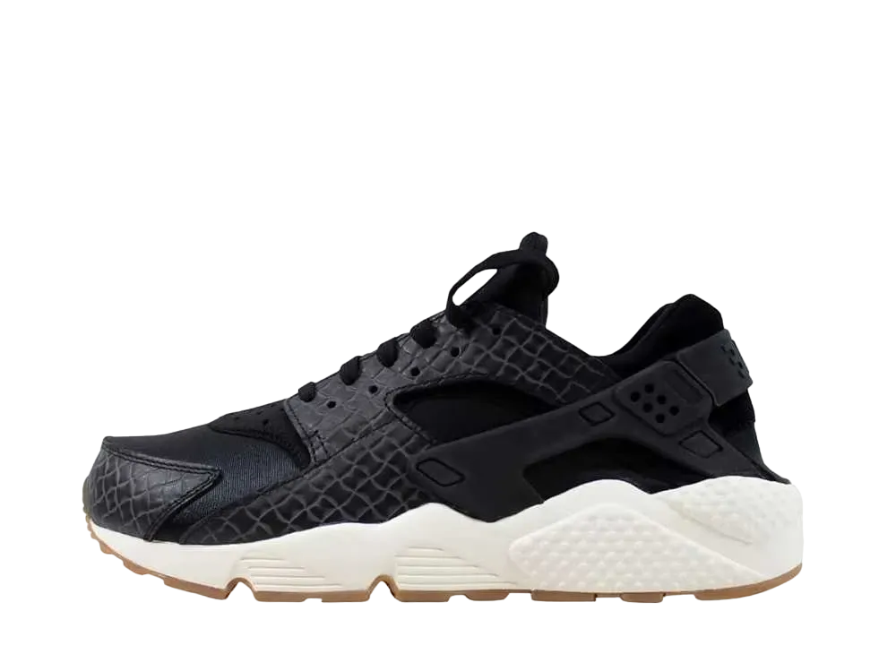 ナイキ ウィメンズ エア ハラチ ラン プレミアム "ブラック/ブラック セイル ガム ミディアム ブラウン"