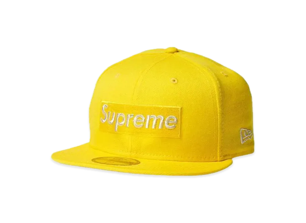 Supreme $1M Metallic Box Logo New Era® "Yellow"