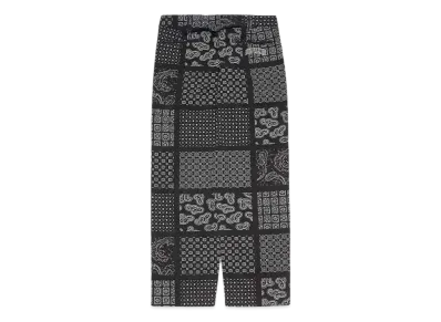 Supreme Paisley Grid Chino Pant "Black"