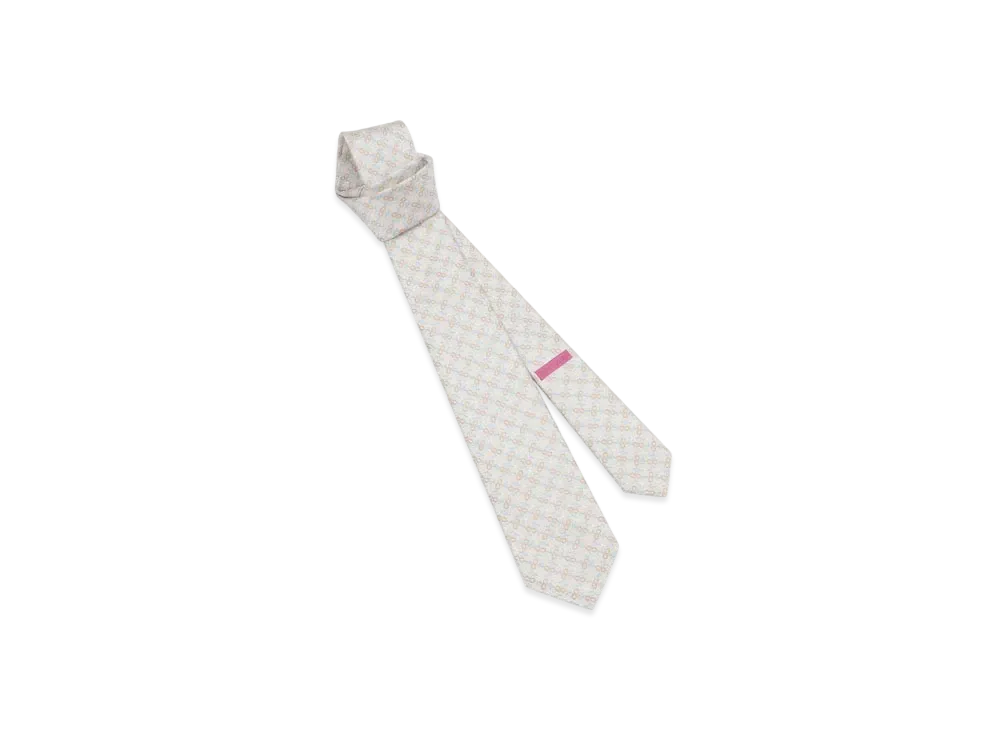 BVLGARI Formal Tie "Ivory"