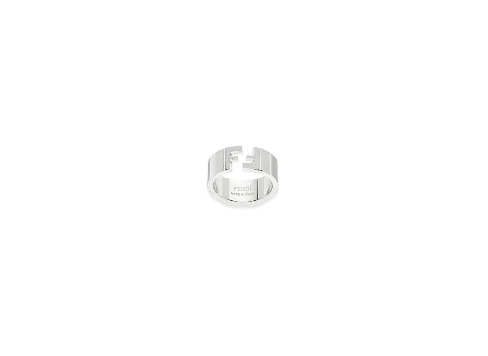 FENDI FF Ring "Silver"