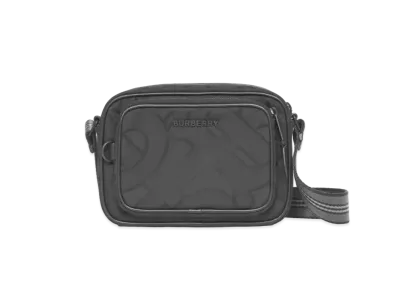 BURBERRY Monogram Jack Crossbody Bag "Black"
