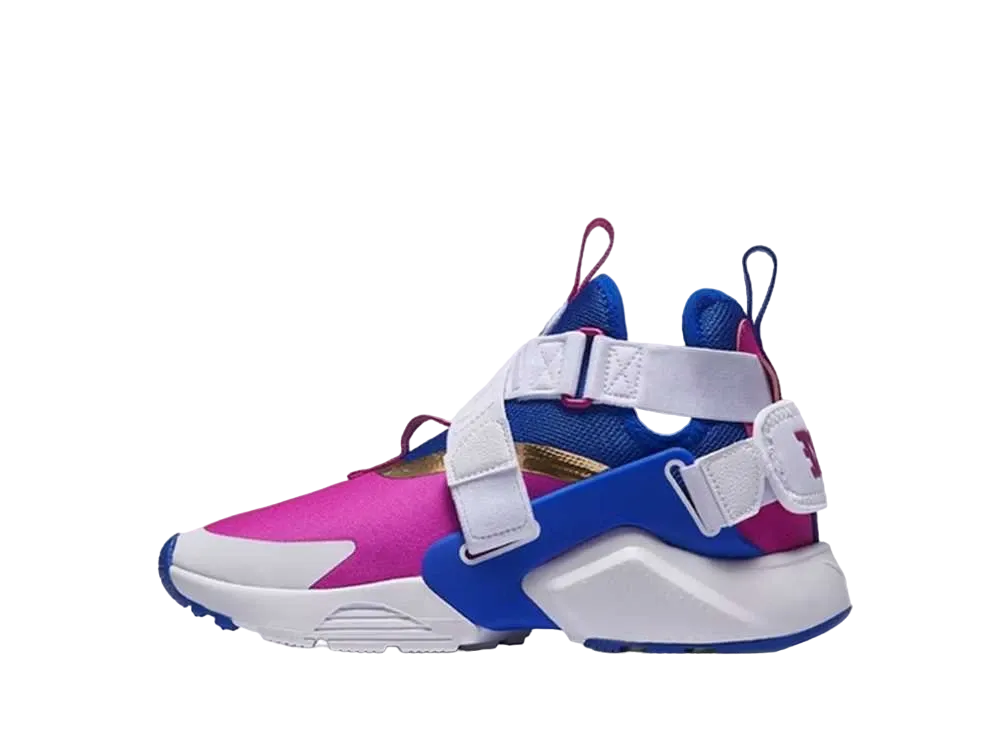 ナイキ GS エア ハラチ シティ "レイサー ブルー/フーシャ ブラスト"
