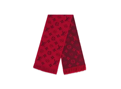 Louis Vuitton Logomania Scarf ”Ruby”