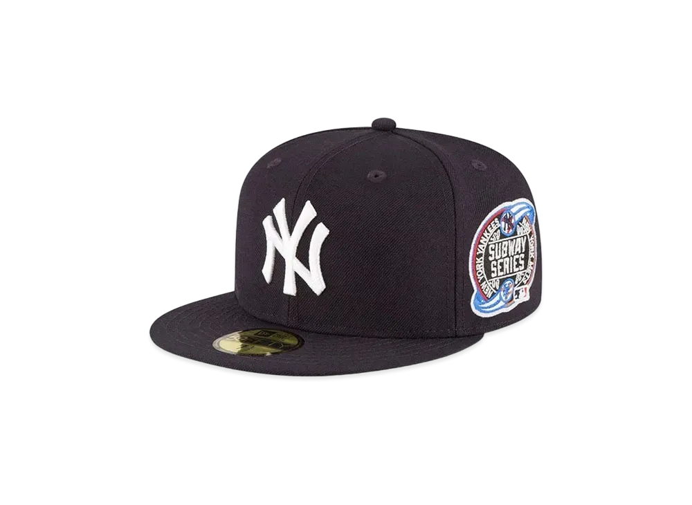 NEW ERA 59FIFTY NEW YORK YANKEES 2000 SUBWAY WORLD SERIES "Navy"