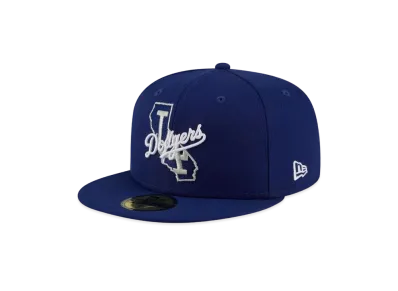 NEW ERA 59FIFTY LOS ANGELES DODGERS LOCAL II FITTED HAT "ROYAL"