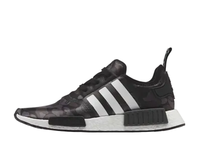 A BATHING APE × adidas NMD R1 "Black"