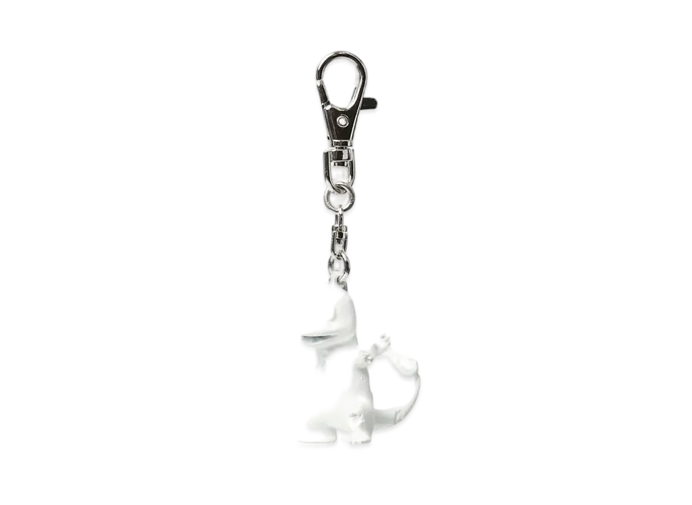 DANIEL ARSHAM x POKEMON x P-ROOM THE WORLD KEY CHAIN Charmander "White"