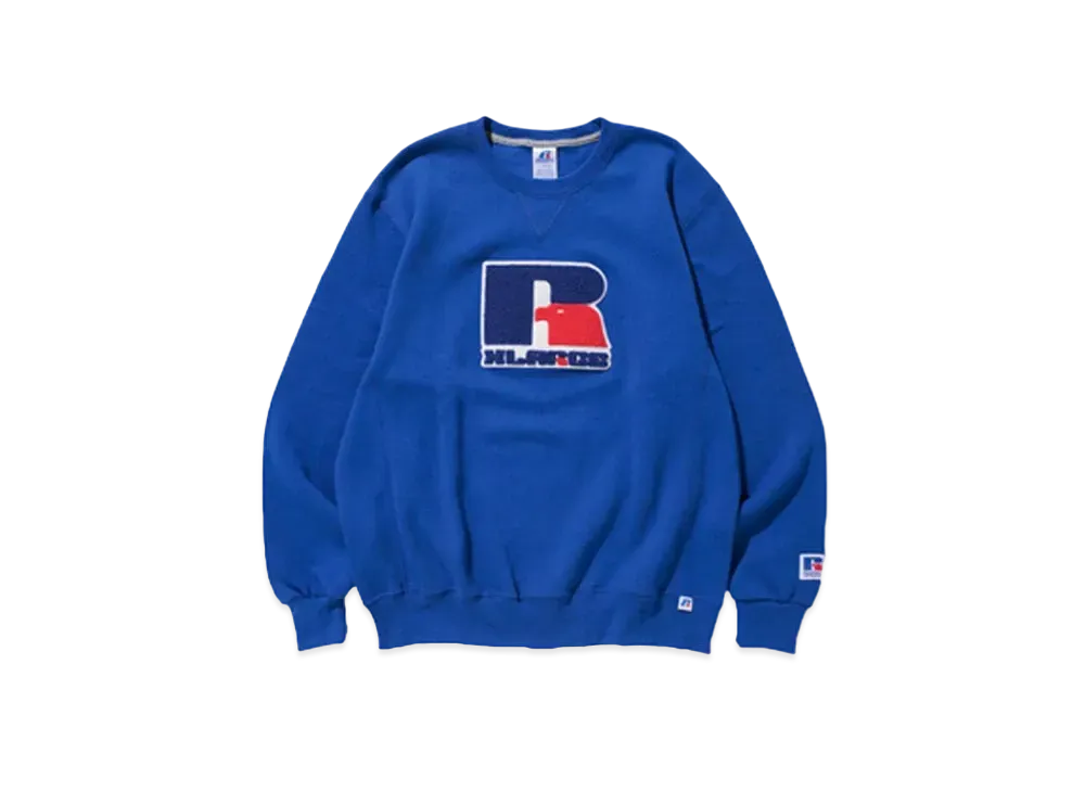 XLARGE x RUSSELL CREWNECK SWEAT "Blue"
