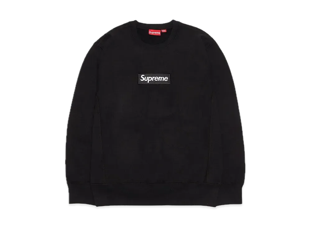 Supreme Box Logo Crewneck Sweatshirt "Black" (18FW)