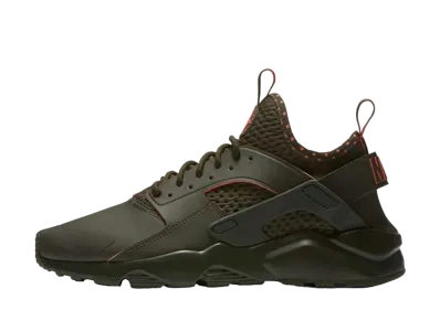 ナイキ エア ハラチ ラン ウルトラ "カーゴ カーキ/クリムゾン"