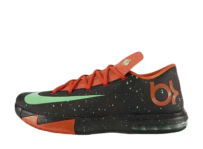 Nike KD 6 "Black/Green Glow/Urban Orange"