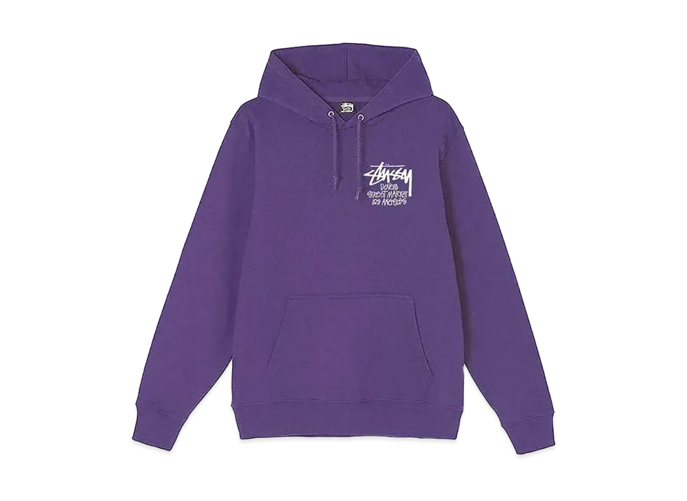 Stussy DOVER STREET MARKET LOS ANGELES HOODIE "Purple"