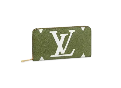 Louis Vuitton Monogram Giant Zippy Wallet "Khaki"