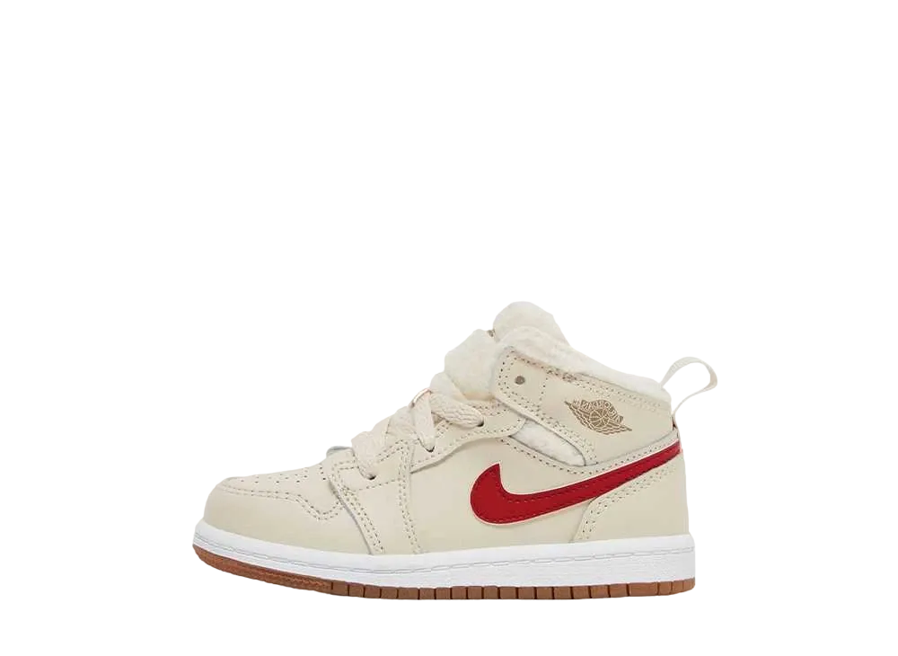 ナイキ TD エアジョーダン1 ミッド UTL "フリース"(キッズ)