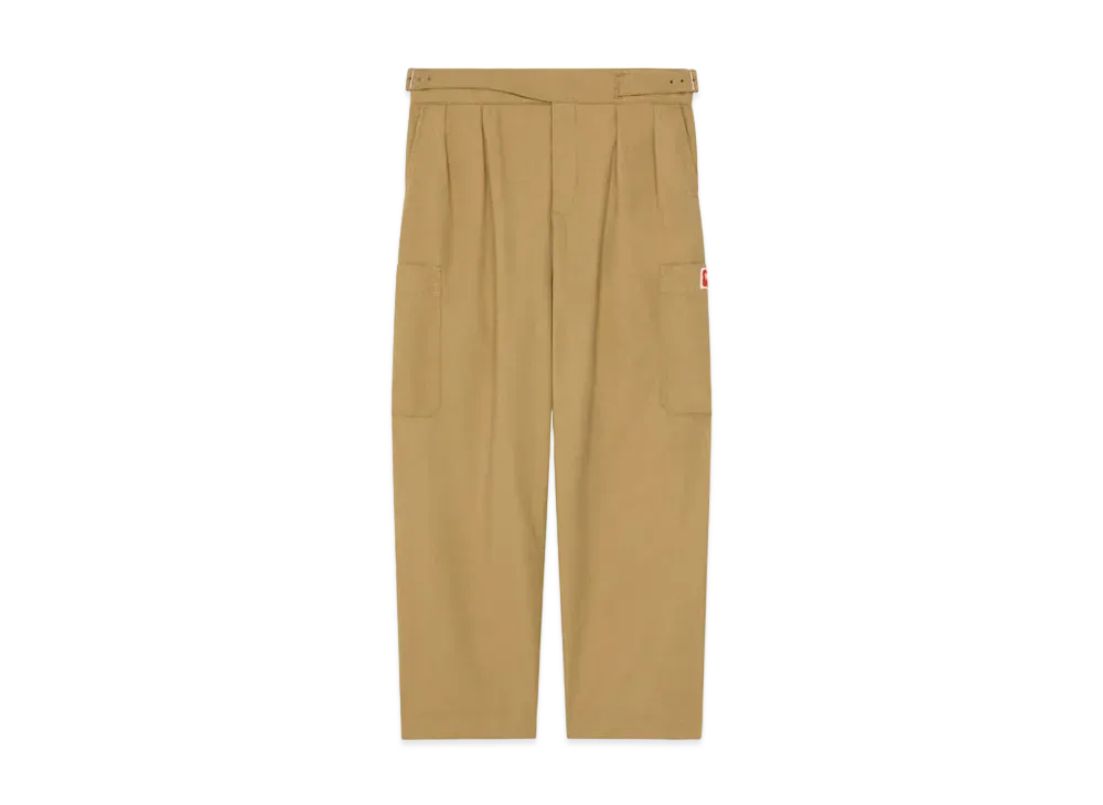 KENZO BELTED MILITARY PANTS "Beige"
