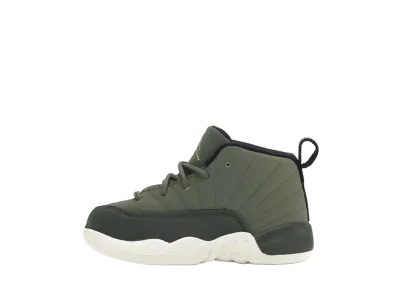 Nike TD Air Jordan 12 Retro"Olive Canvas"