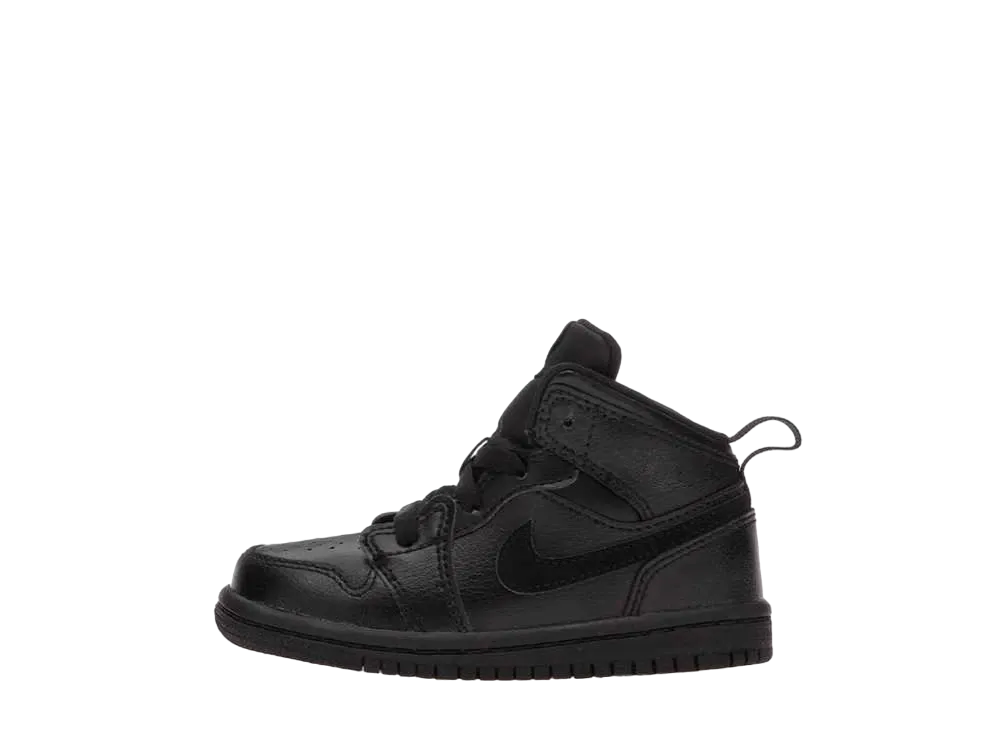 Nike TD Jordan 1 Mid "Triple Black"