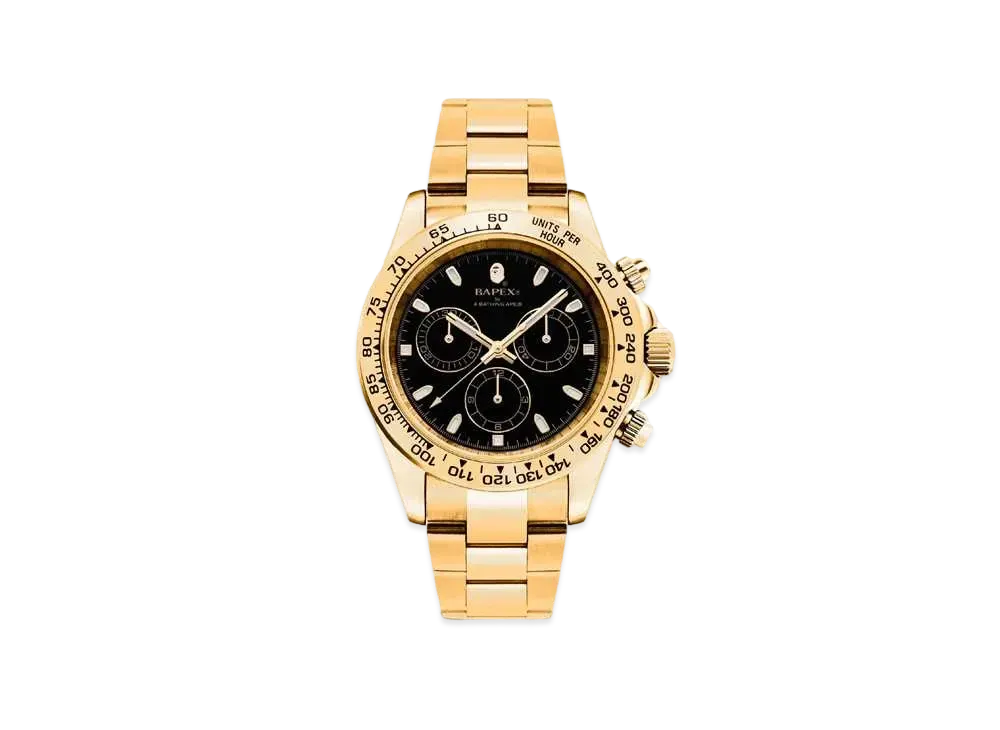 A BATHING APE TYPE-4 BAPEX® "Gold"