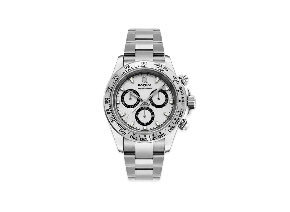A BATHING APE TYPE-4 BAPEX® "Silver"