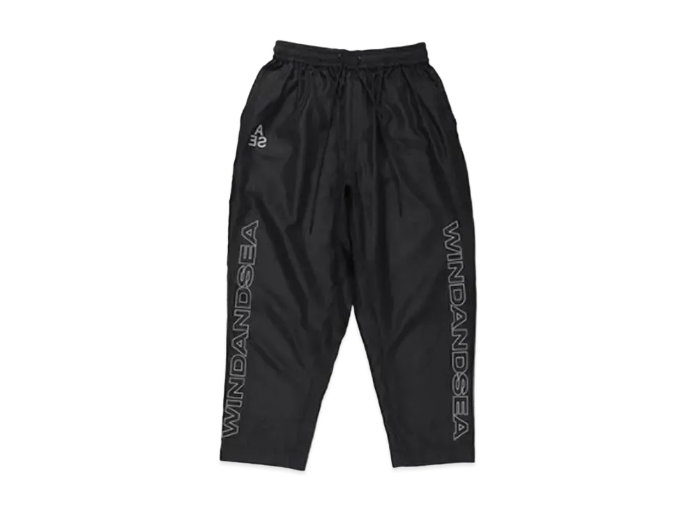 WIND AND SEA A32 Reflection Thin Truck Pants "Black"