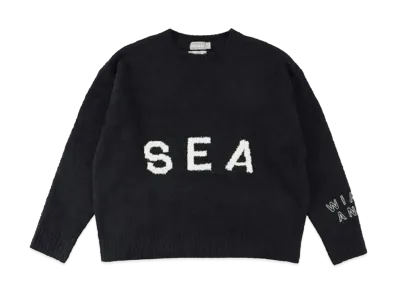 WIND AND SEA x nestwell (SEA) Over crew neck "Black"