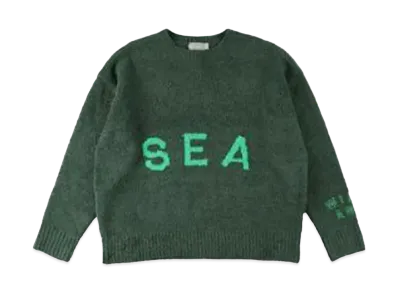 WIND AND SEA x nestwell (SEA) Over crew neck "Green"