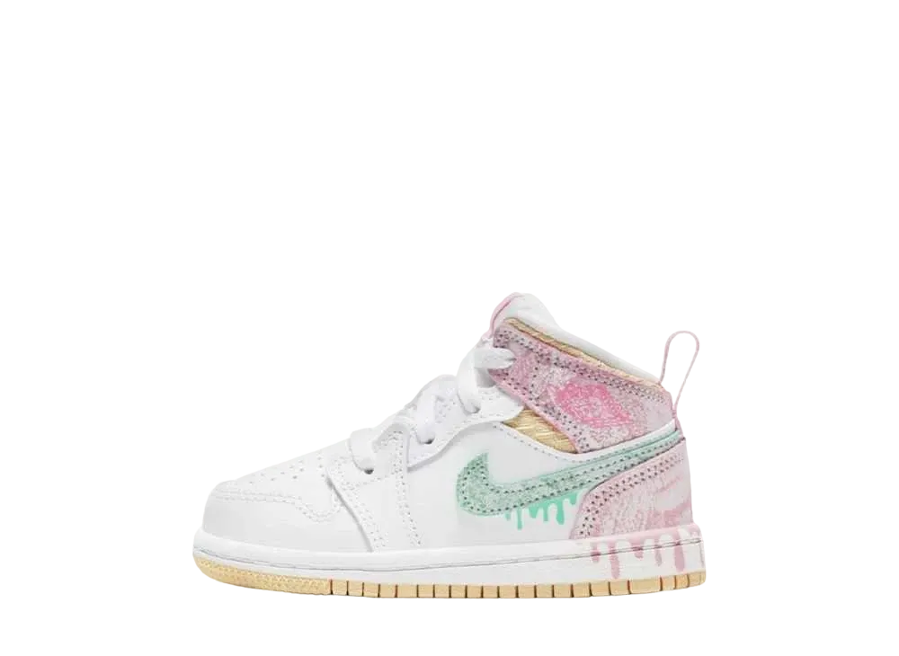 Nike TD Jordan 1 Mid SE "Ice Cream"