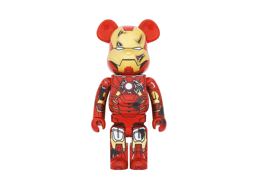 Bearbrick IRON MAN MARK VII DAMAGE Ver. 400%