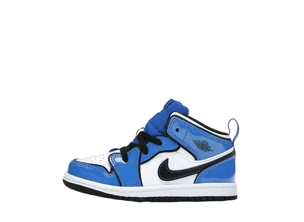 Nike TD Jordan 1 Mid SE "Signal Blue"
