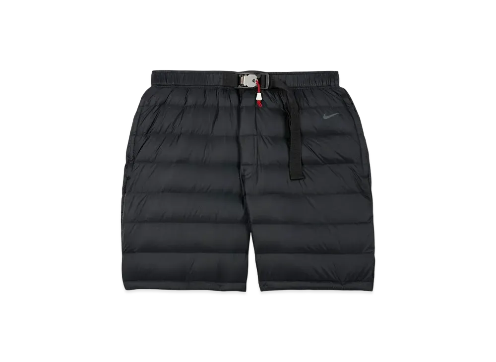 NikeCraft TOM SACHS DOWN FILL SHORTS "Black"