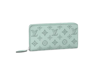 Louis Vuitton Zippy Wallet Mahina "Vert Lagoon"