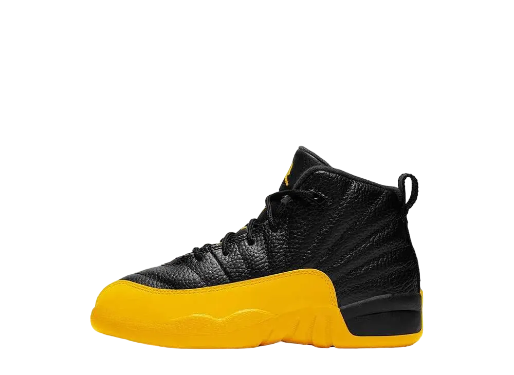 ナイキ PS エアジョーダン12 レトロ "ユニバーシティゴールド"(キッズ)