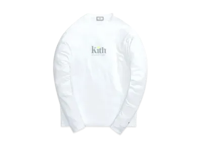 Kith x Wilson Serif L/S Tee "White"