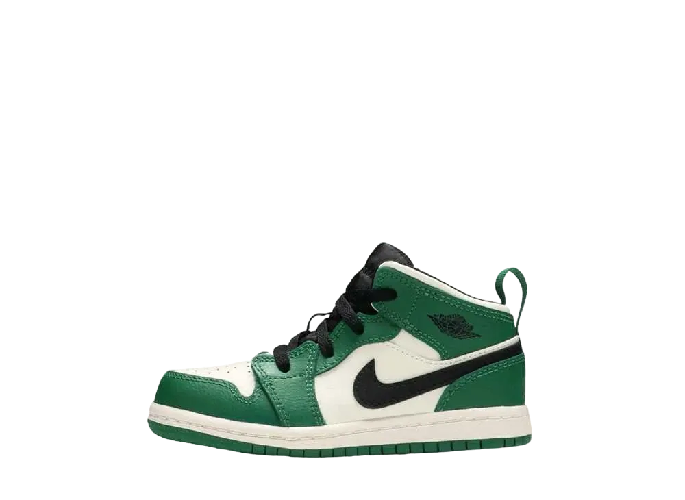 ナイキ TD エアジョーダン1 ミッド SE "パイングリーン"(キッズ)