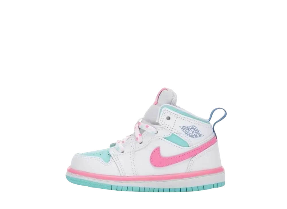 Nike TD Jordan 1 Mid "Digital Pink"
