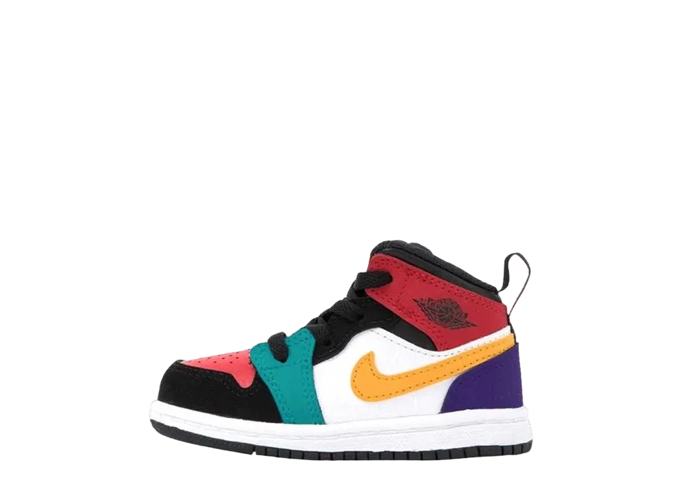 Nike TD Jordan 1 Mid "Multi/Color"
