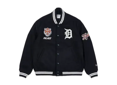 PALACE DETROIT TIGERS NEW ERA WOOL STADIUM JACKET "Navy"