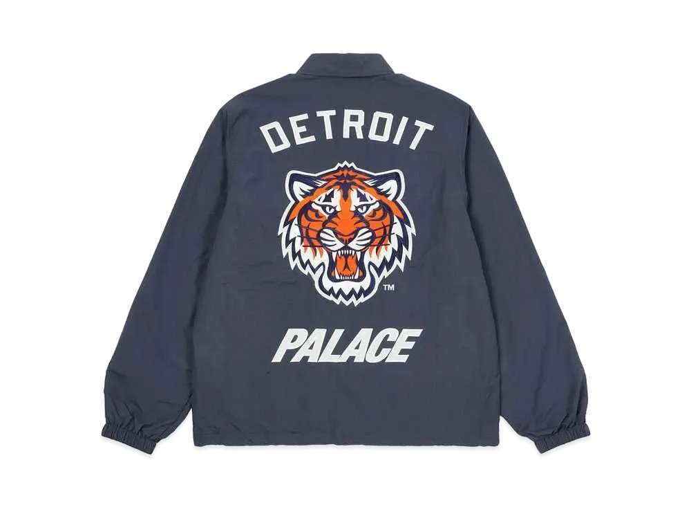 PALACE DETROIT TIGERS NEW ERA COACH JACKET "Navy"