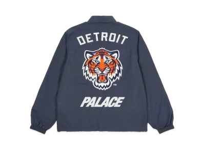 PALACE DETROIT TIGERS NEW ERA COACH JACKET "Navy"