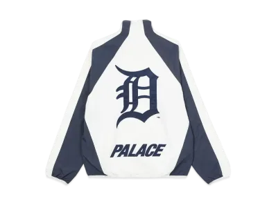 PALACE DETROIT TIGERS NEW ERA TRACK TOP "White / Navy"