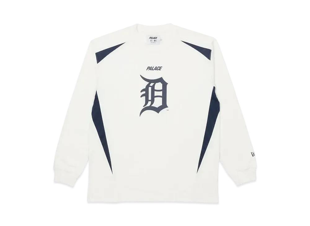 PALACE DETROIT TIGERS NEW ERA LONGSLEEVE "White"