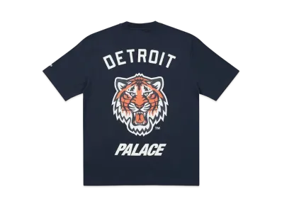 PALACE DETROIT TIGERS NEW ERA T-SHIRT "Navy"