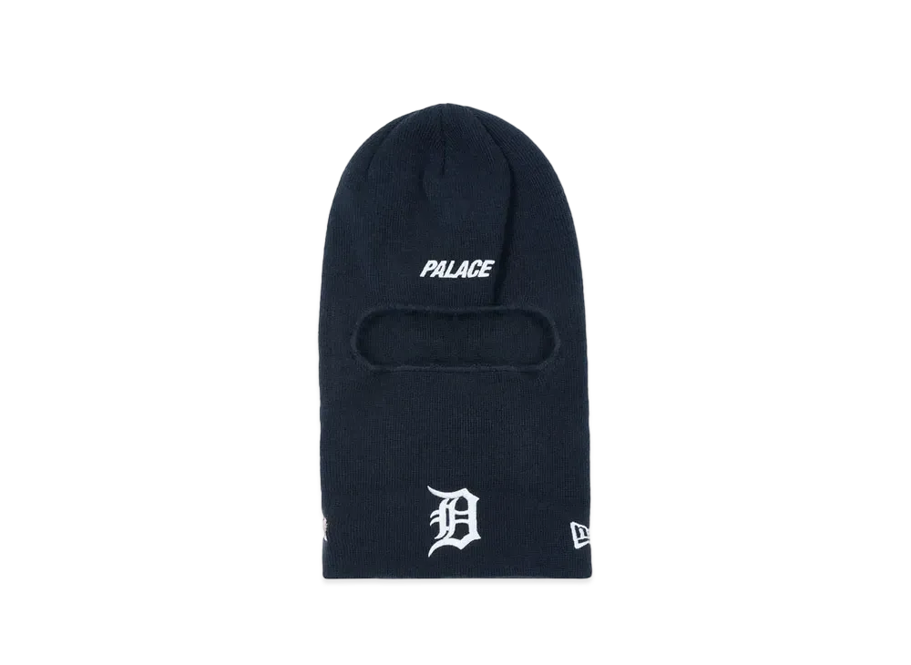 PALACE DETROIT TIGERS NEW ERA SKI MASK BEANIE "Navy"