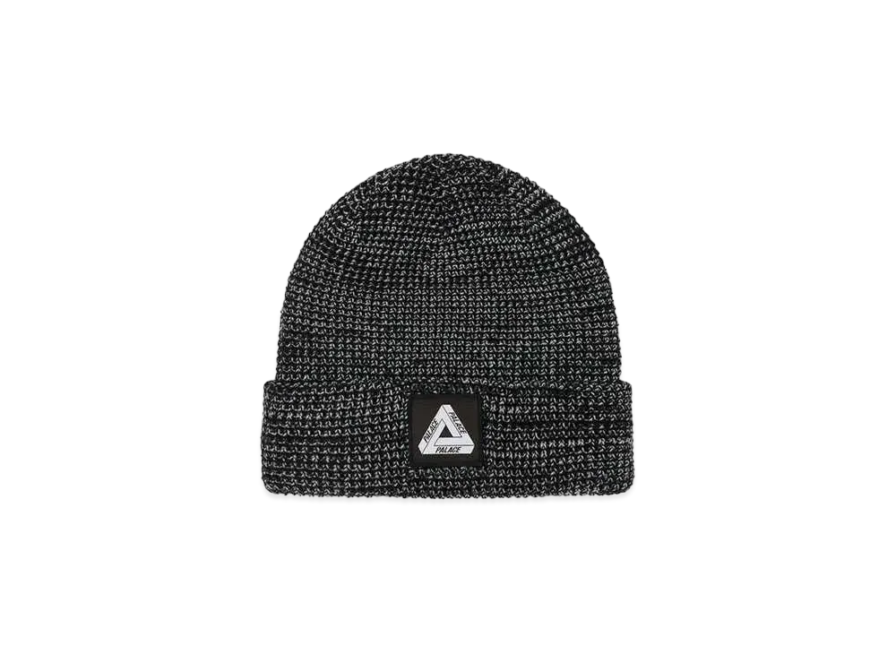 PALACE TRI-FERG PATCH BEANIE "Black"