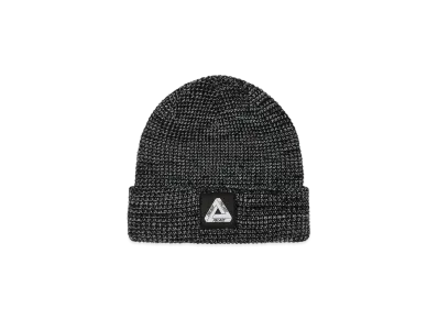 PALACE TRI-FERG PATCH BEANIE "Black"