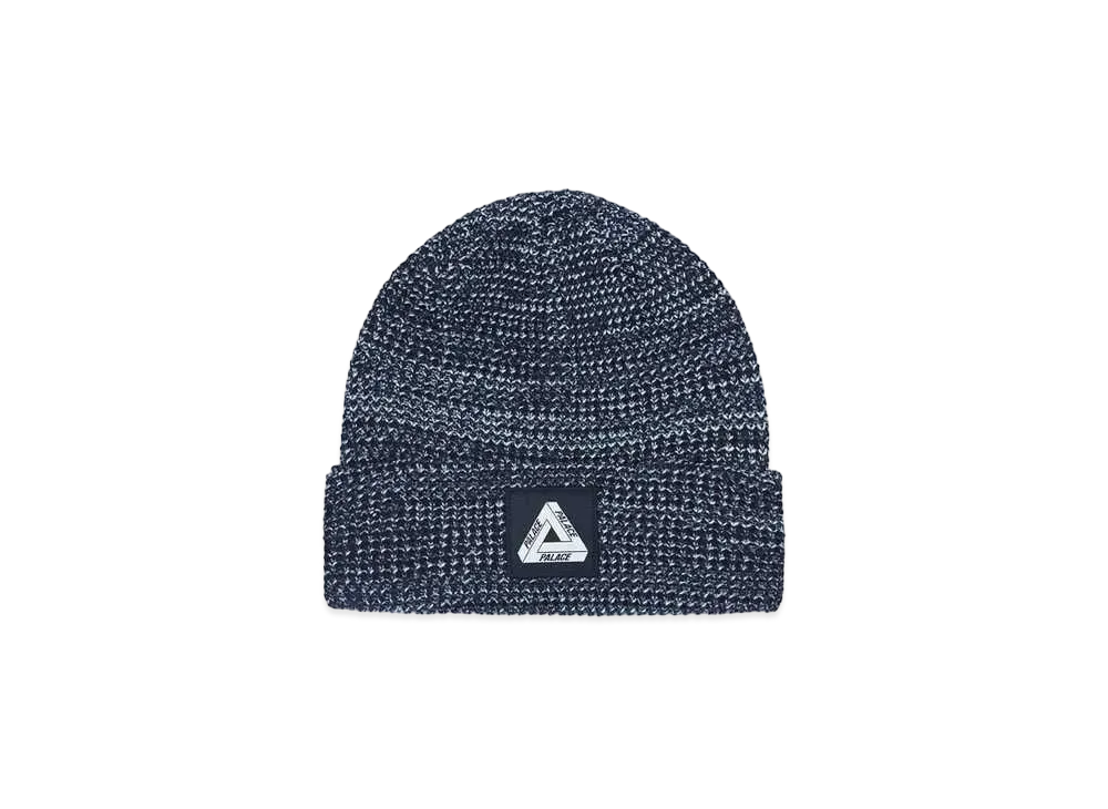 PALACE TRI-FERG PATCH BEANIE "Navy"