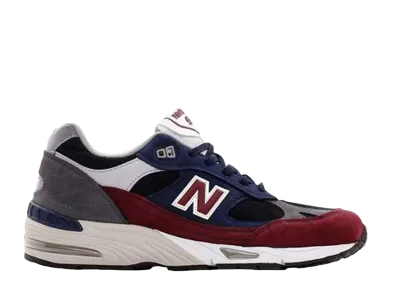 New Balance 991 "Navy/Burgundy"